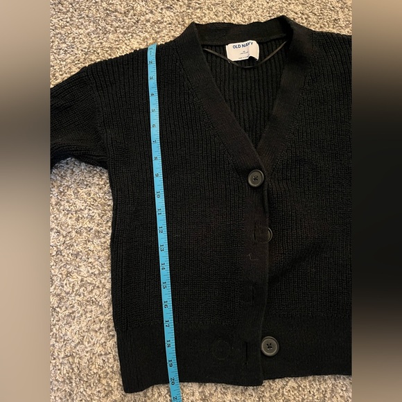 Old Navy Lightweight Cotton and Linen-Blend Shaker-Stitch Cadigan Sweater - Picture 7 of 7